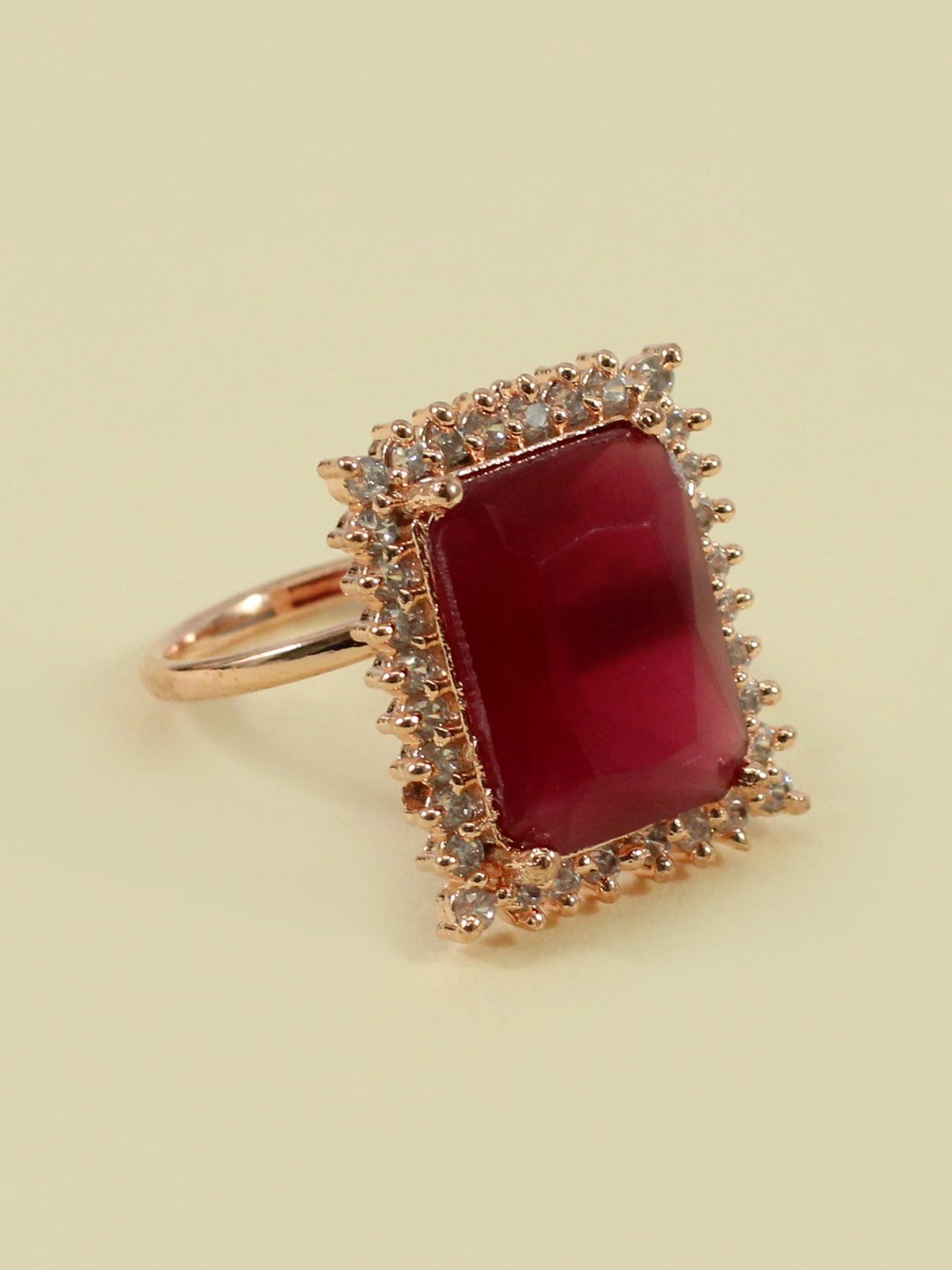 Natural Ruby Gold Ring-lR00046-moissani.in